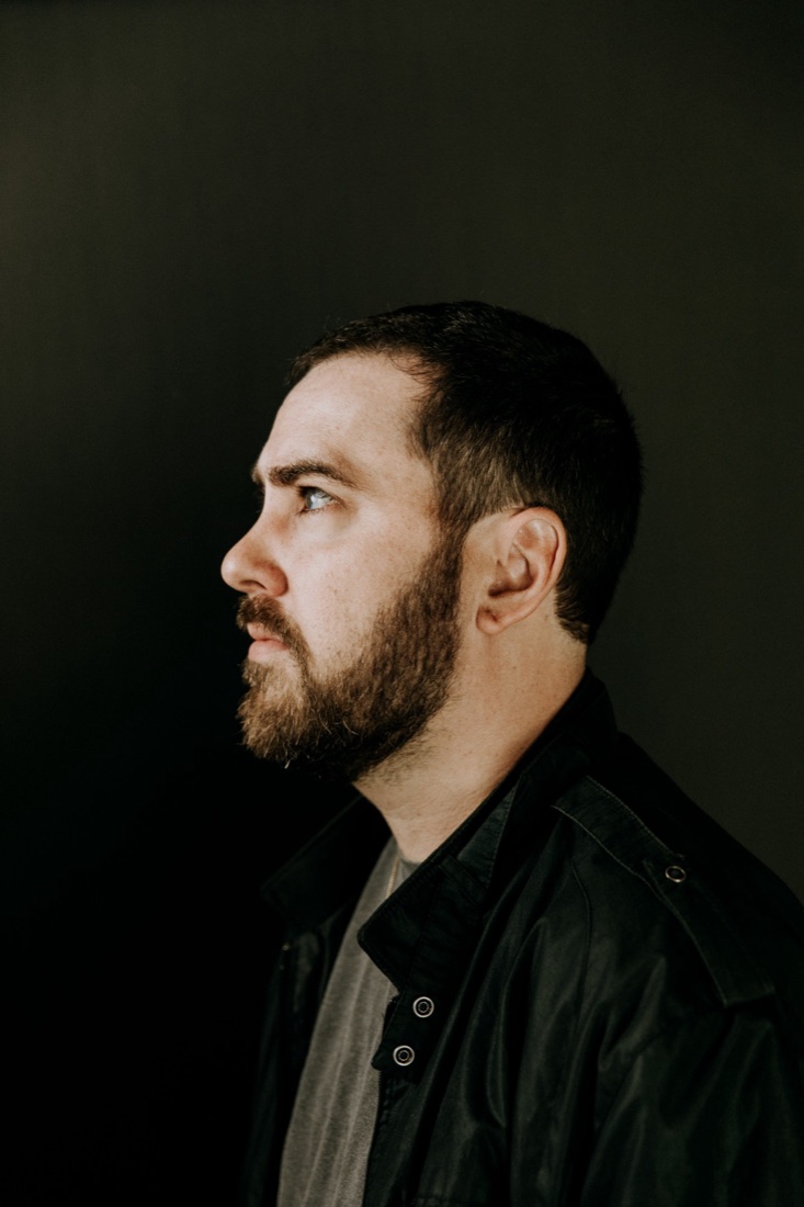 Portrait of Aaron in profile